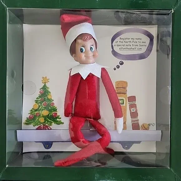 Elf on the Shelf : A Christmas Tradition Book And Elf Doll Figure Figurine Boy - Picture 2 of 4